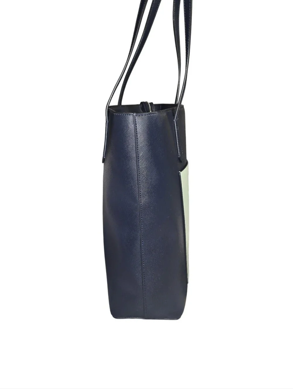 Kate Spade New York Daily Large Colorblock Saffiano Tote In Navy And Mint